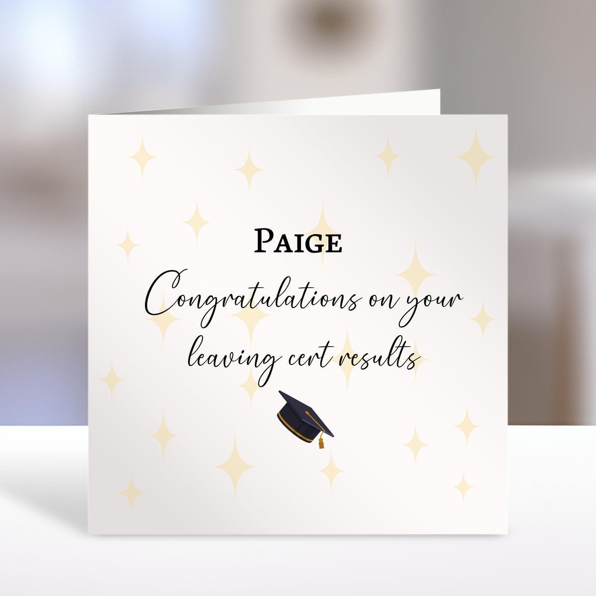 Personalised Graduation Card - Graduation Cap