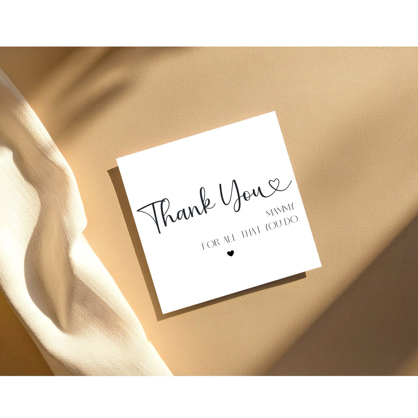 Thank You For All That You Do Card