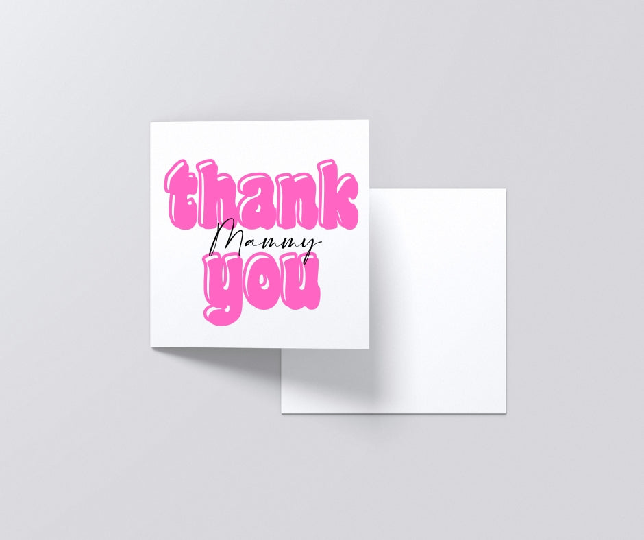 Thank You Card