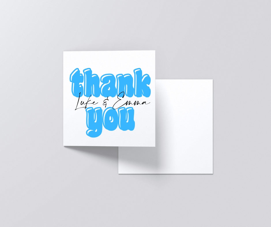 Thank You Card