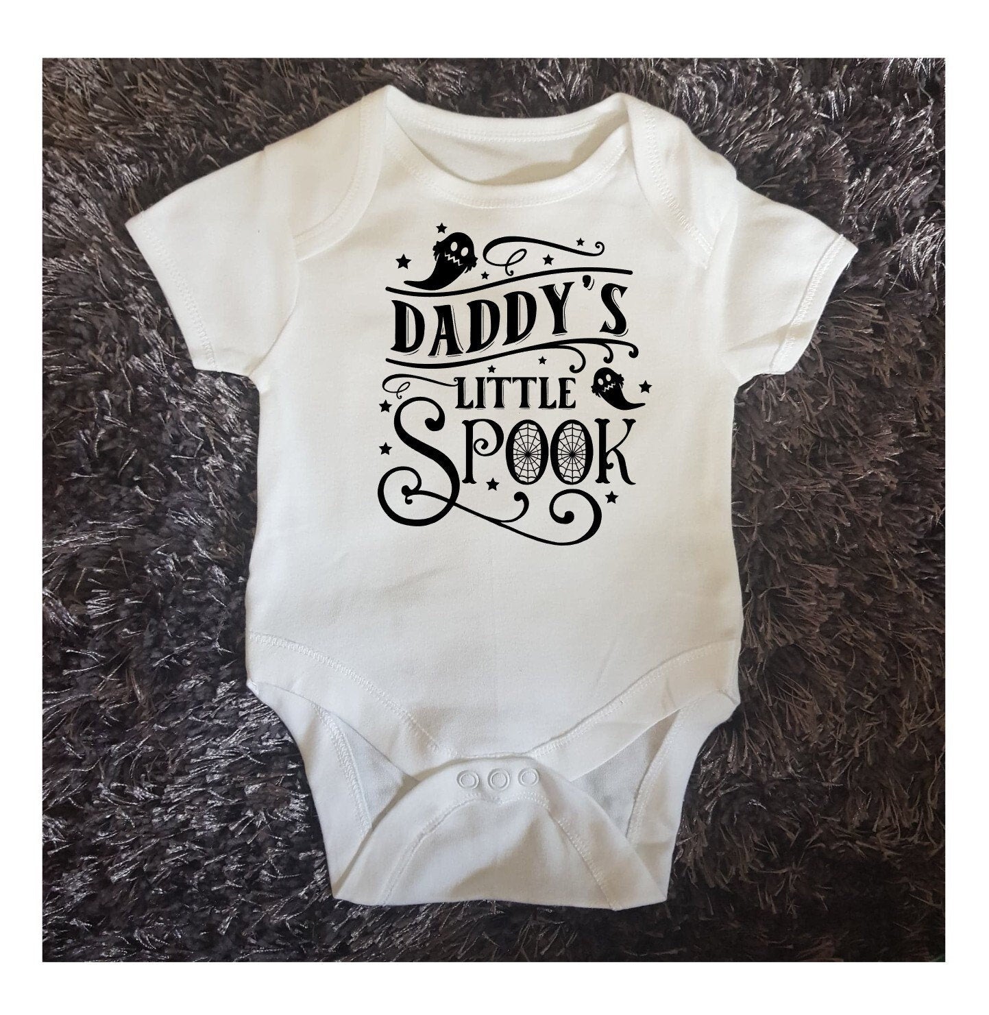 Halloween Baby Vest Daddys Little Spook