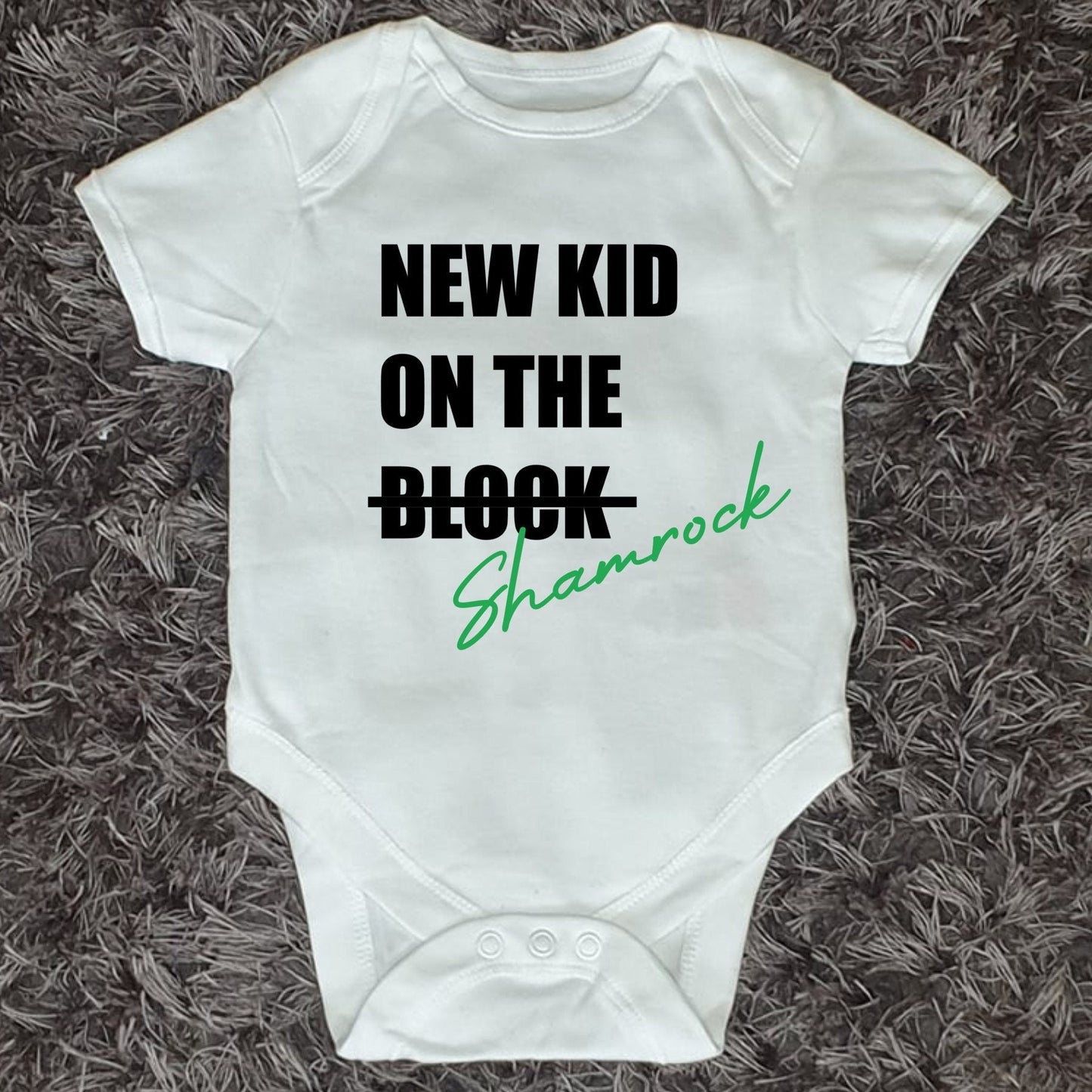 St Patrick's Day Baby Vest