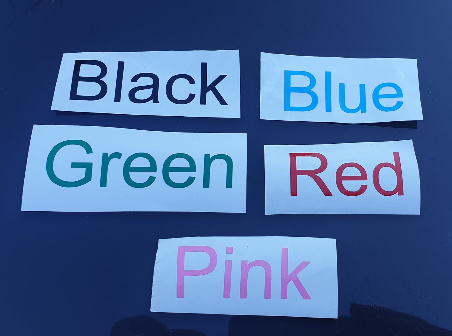 Two Colour Vinyl Decal Name Labels for Glasses, Bottles, Lunch Boxes, Storage and More, Custom Name Stickers, Bridesmaid, Wedding, Ireland