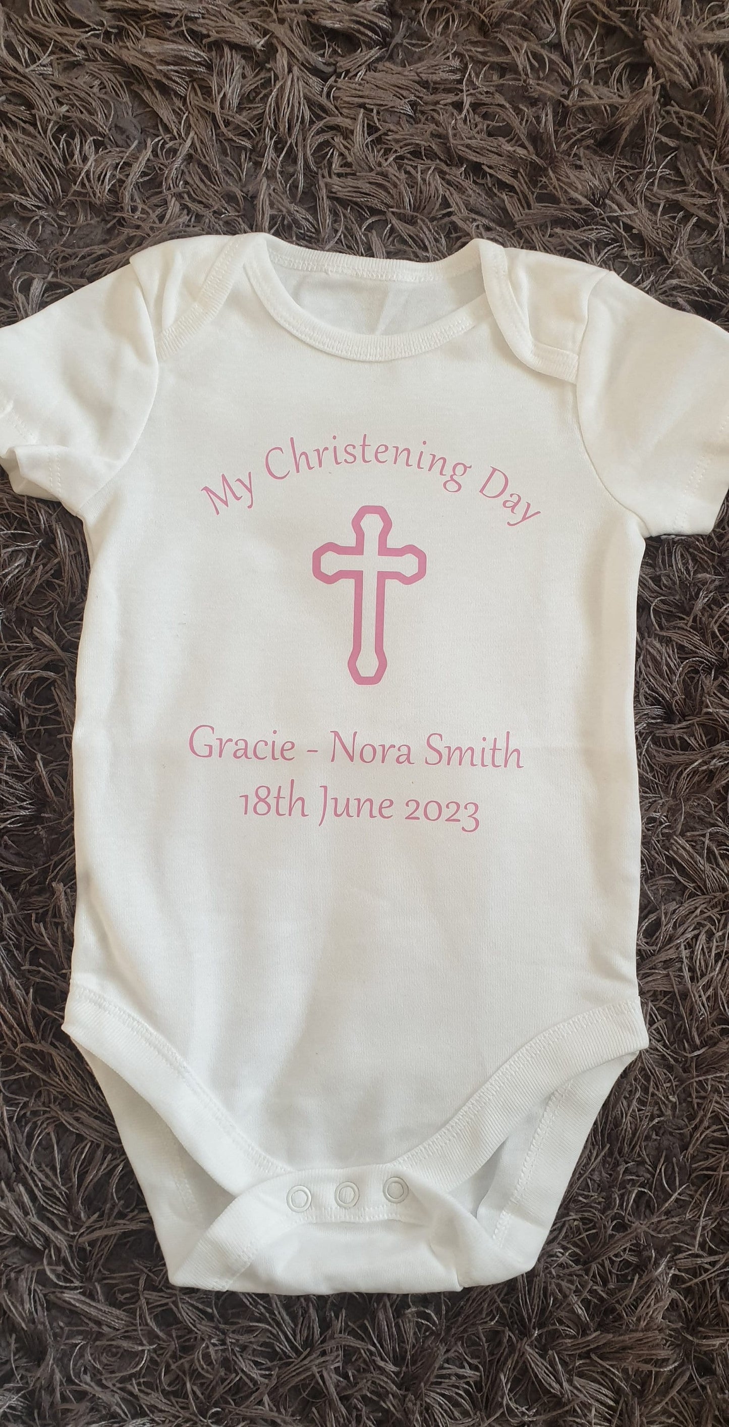 Christening Baby Vest