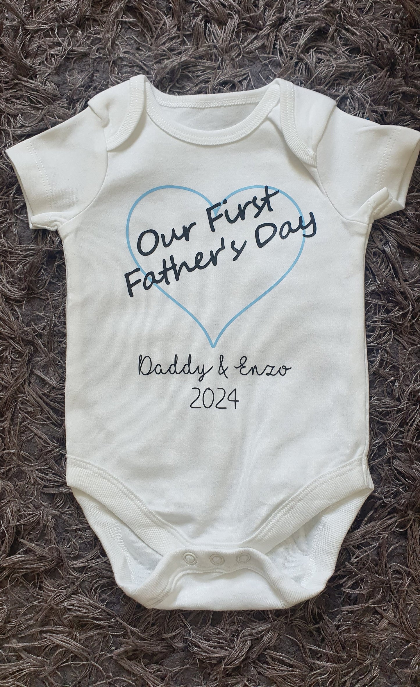 Father's Day Baby Vest