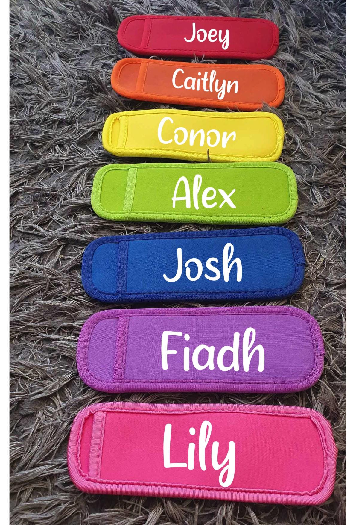 Personalised Ice Pop Holder, Popsicle Cover, Cool Pop, Ice Pole, Custom Summer Party Favour, Kids Party Bag Gift, Ireland, Irish