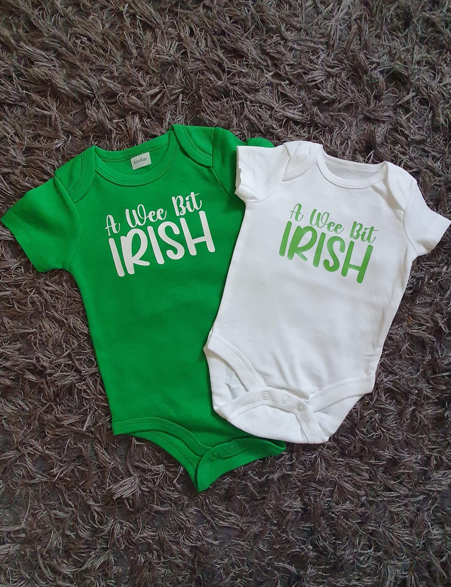 St Patrick's Day Baby Vest