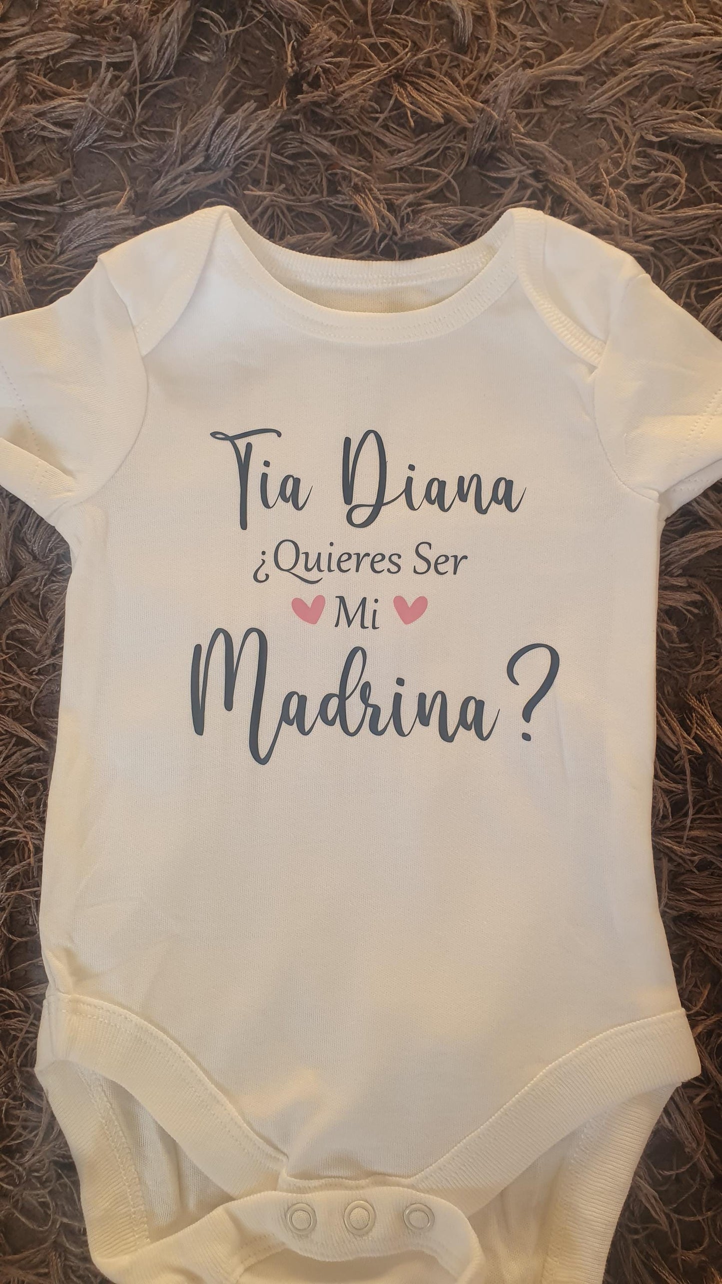 Quieres Ser Mi Madrina Baby Ves