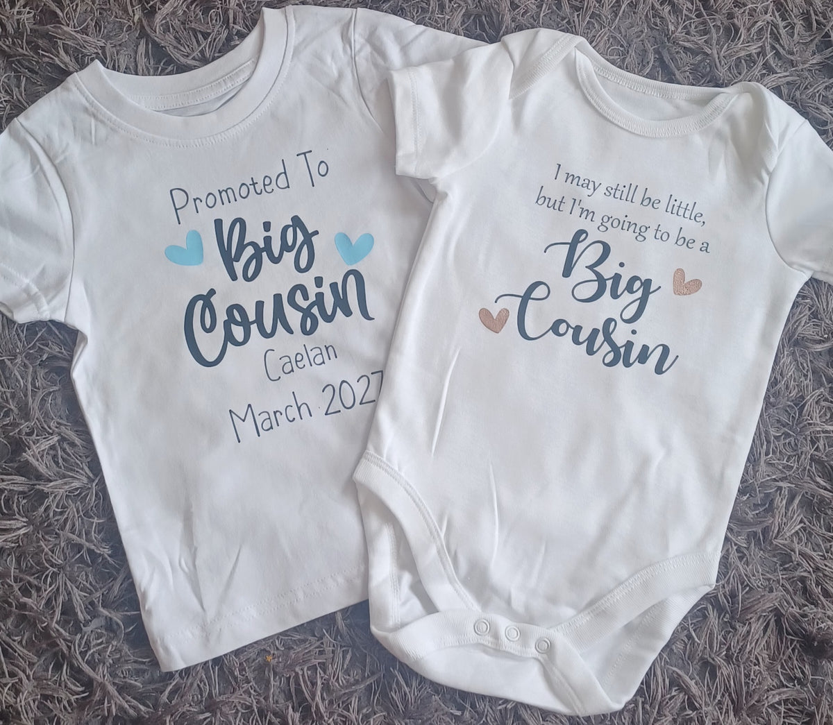Personalised Promoted to Big Cousin T-Shirt