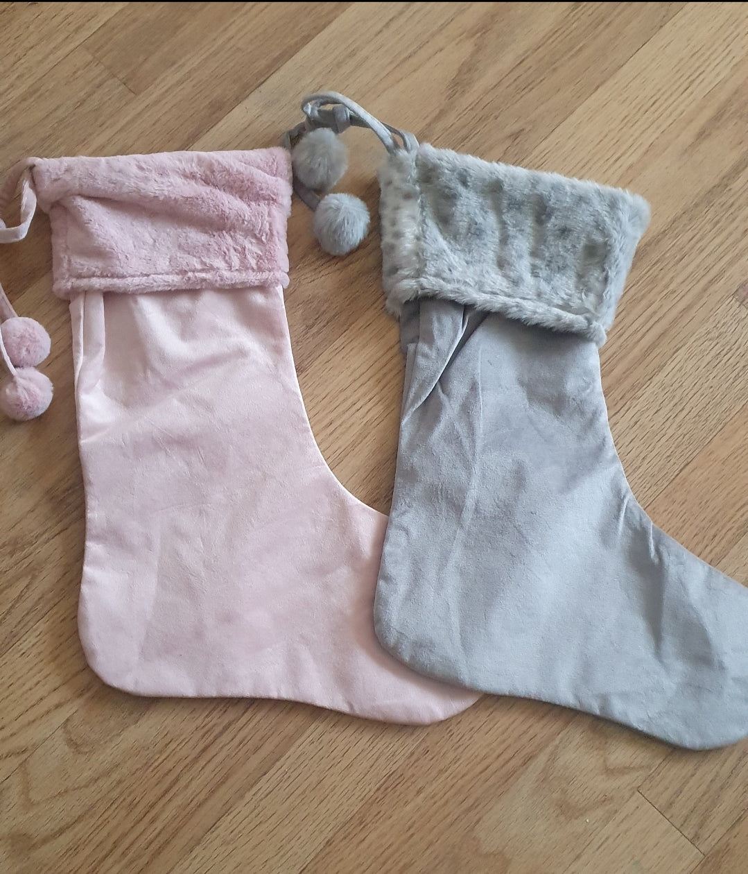 Personalised Pink Velvet Christmas Stocking | Limited Stock | Ireland