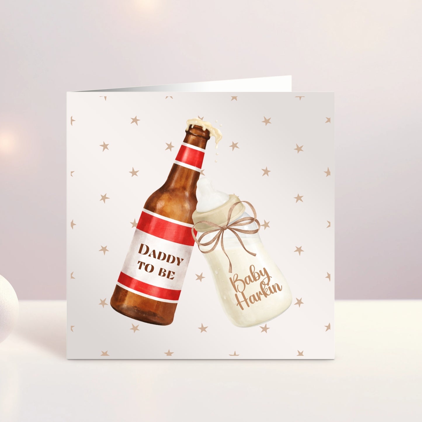Personalised Father's Day Card - Cheers!