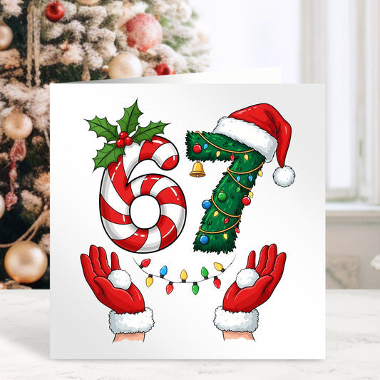 6 7 - Personalised Christmas Card