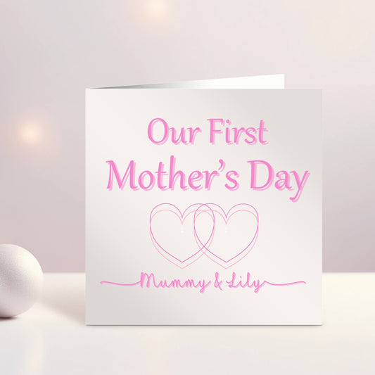 Our First Mother's Day Card