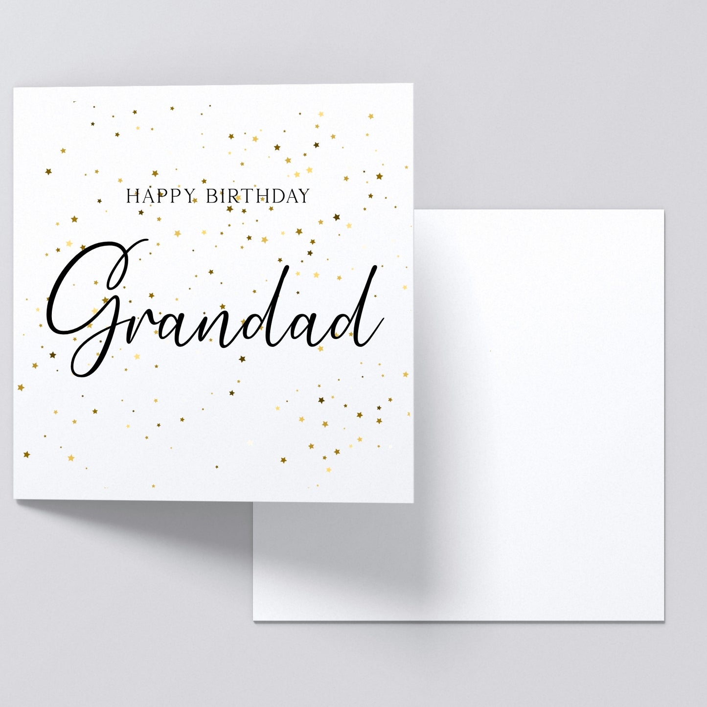 Personalised Birthday Card - Stars
