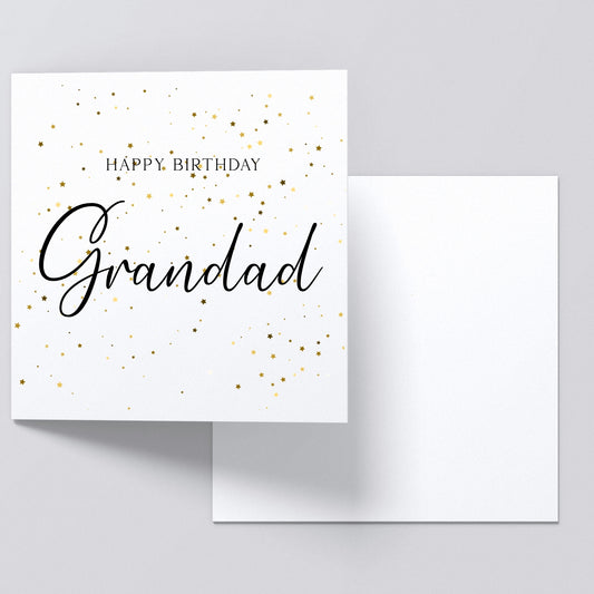 Personalised Birthday Card - Stars