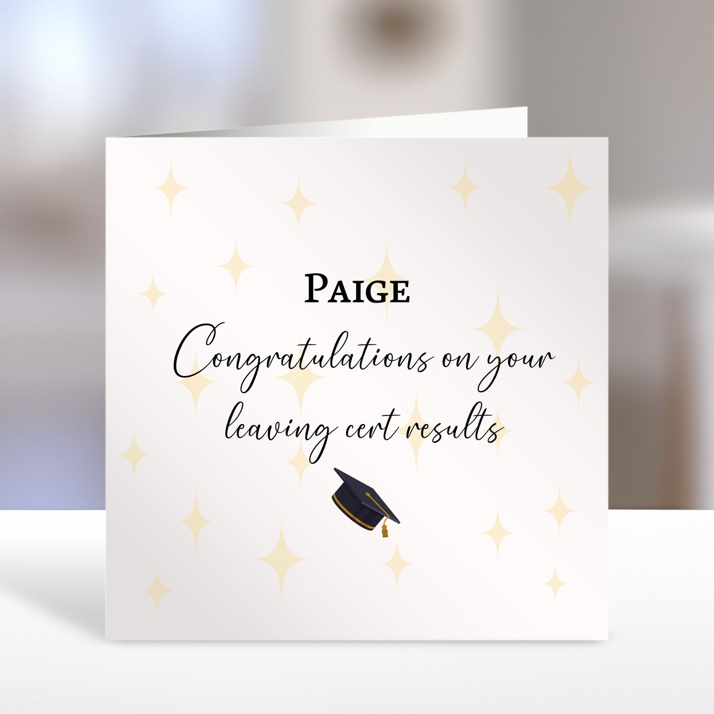 Personalised Graduation Card - Graduation Cap