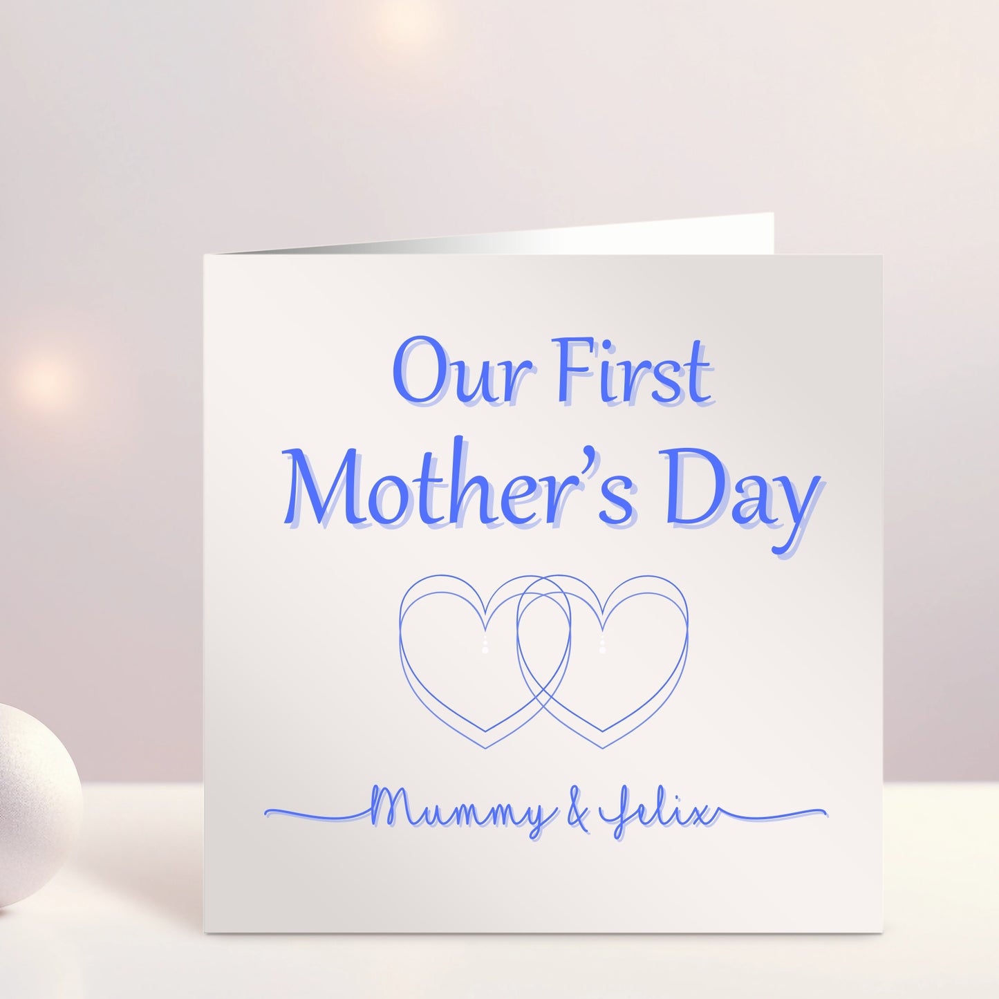 Our First Mother's Day Card