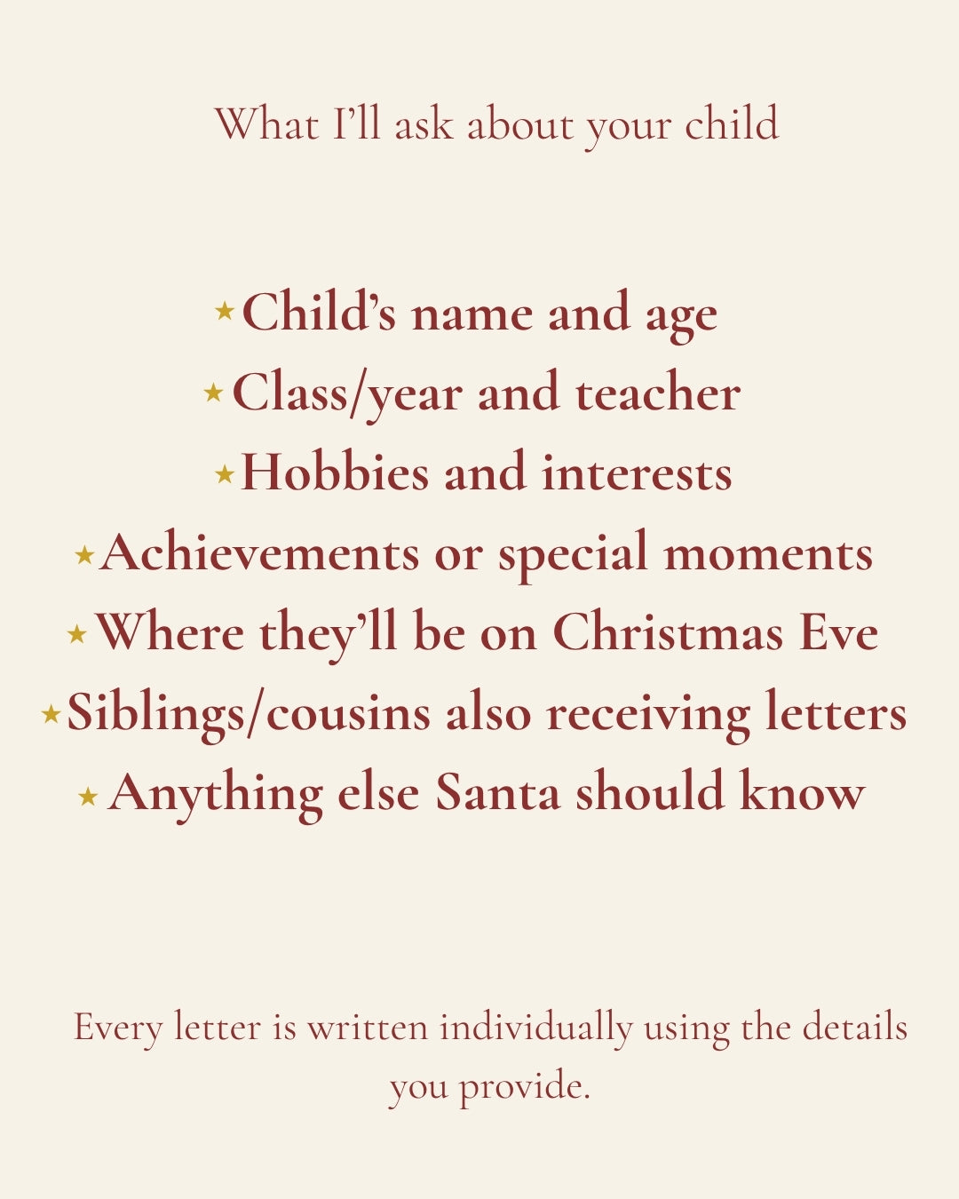Fully Bespoke Personalised Letter from Santa - Special Delivery Design | Ireland