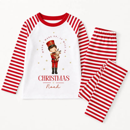 Personalised Boys Christmas Pyjamas - Christmas Morning