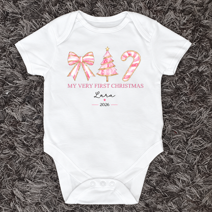 Personalised My First Christmas Baby Vest 2026 | Ireland