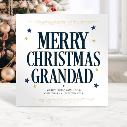 Personalised Christmas Card for Dad