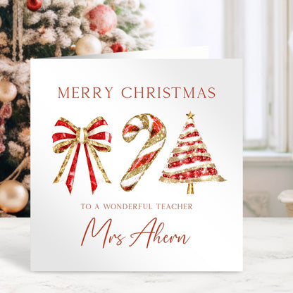 Christmas Card for Mum | To My Beautiful Mum
