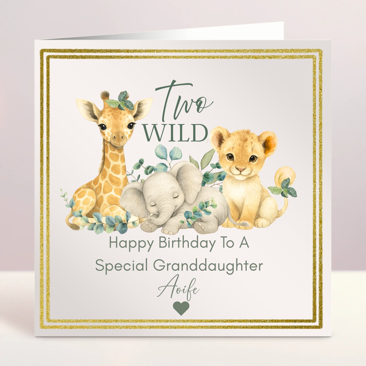 First Birthday Wild Card