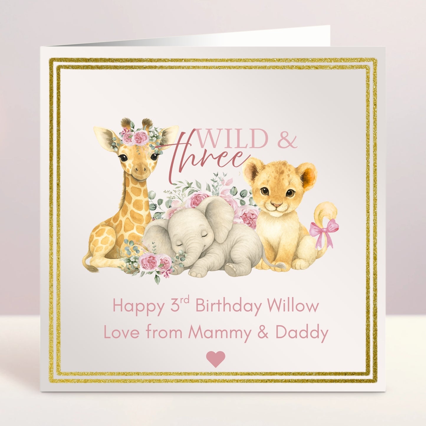 First Birthday Wild Card