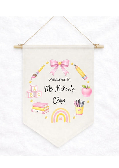 Personalised Teacher Gift - Welcome To Classroom