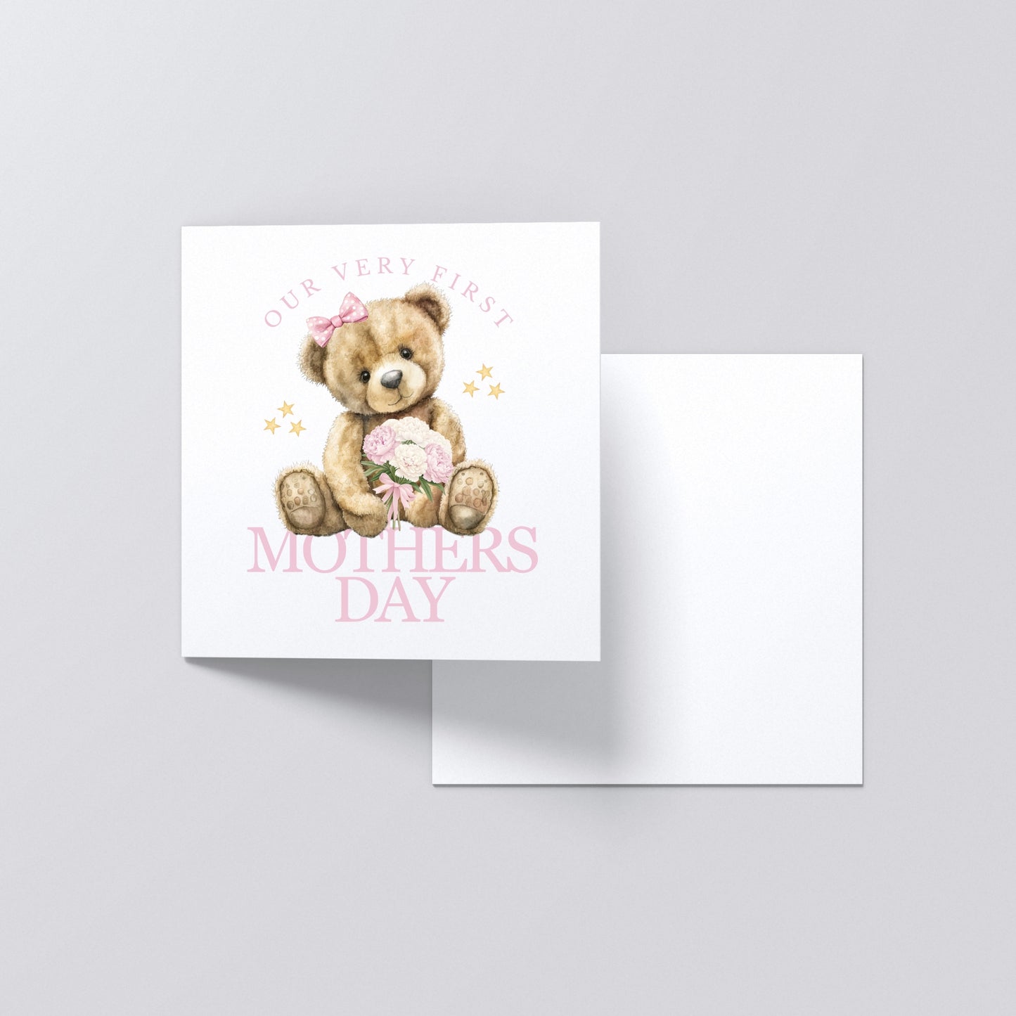 Our Very First Mother's Day Card Pink