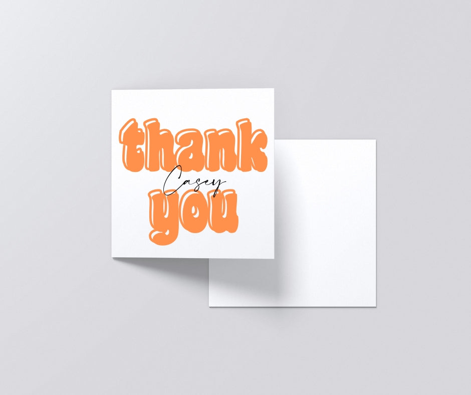 Thank You Card