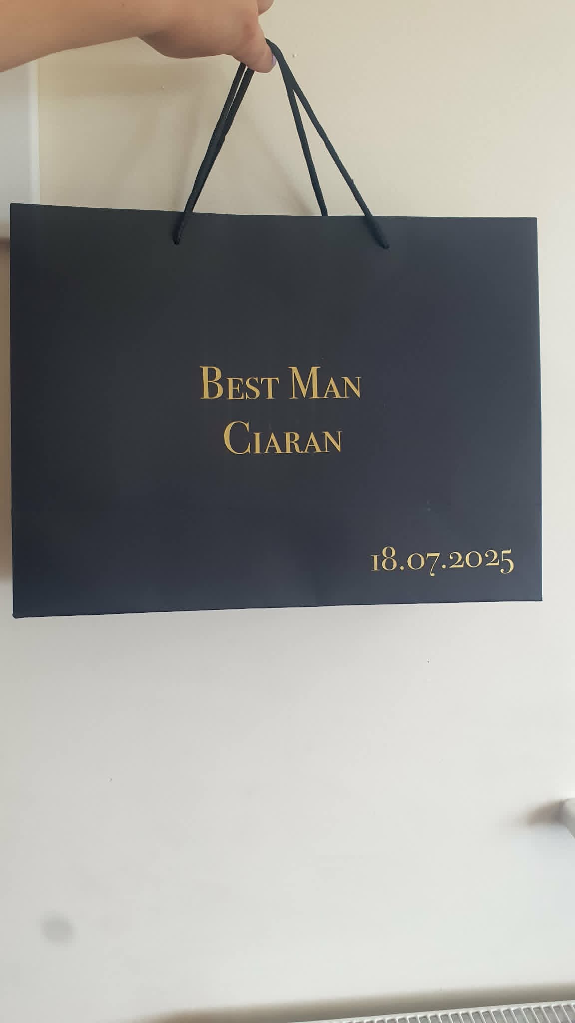 Personalised Gift Bag for Wedding, Hen Party, Bridesmaid, Birthday (25x33x12cm)