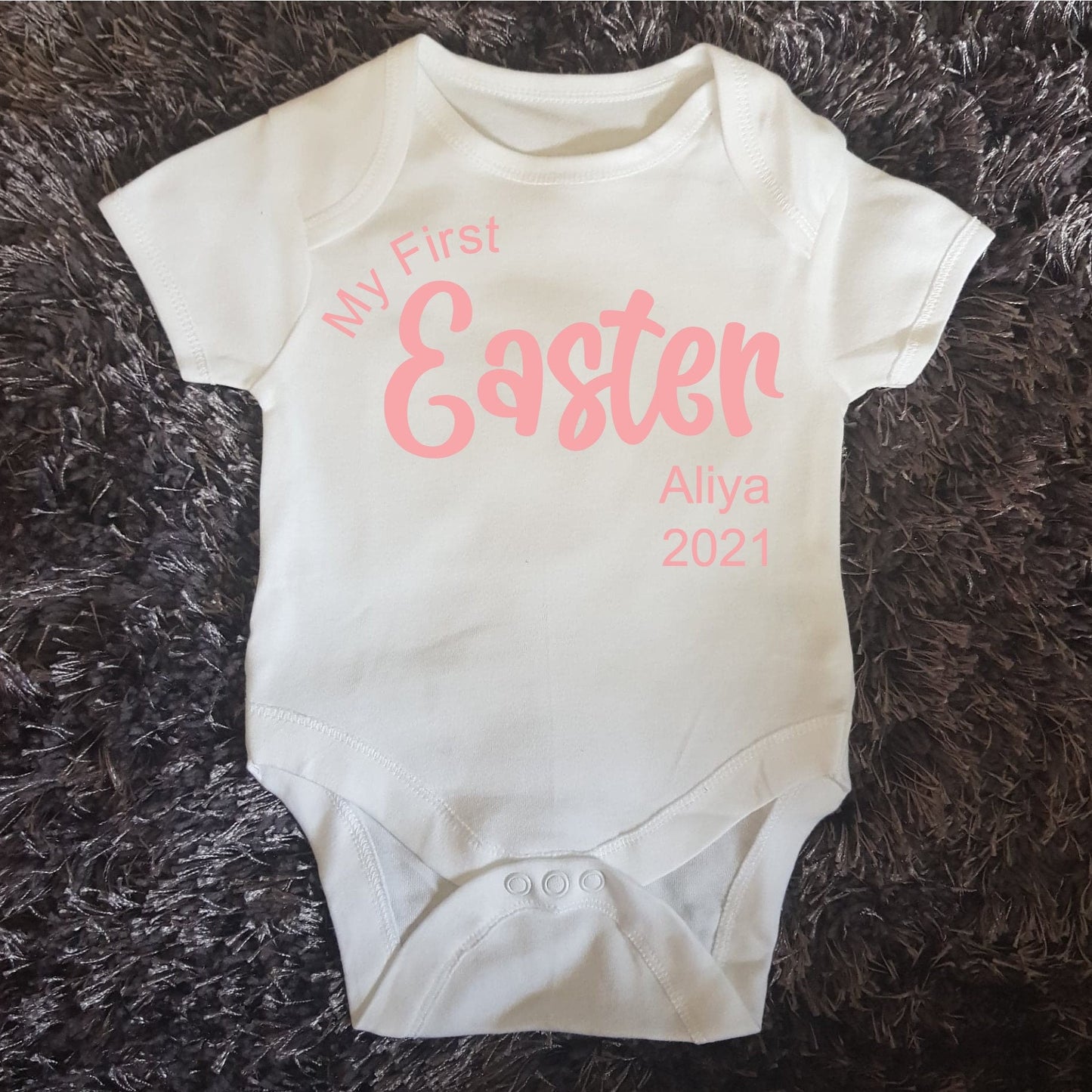 My First Easter Baby Vest