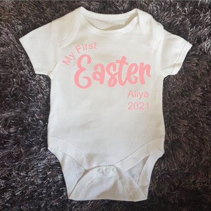 My First Easter Baby Vest