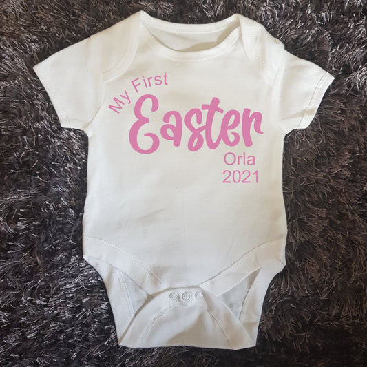 My First Easter Baby Vest