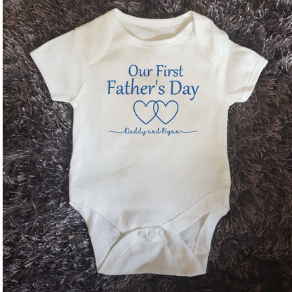 Father's Day Baby Vest