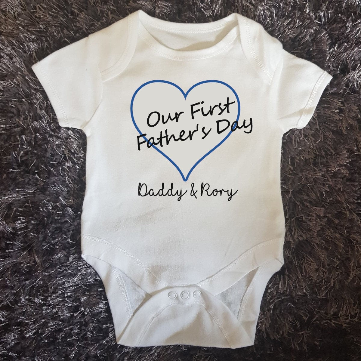 Father's Day Baby Vest