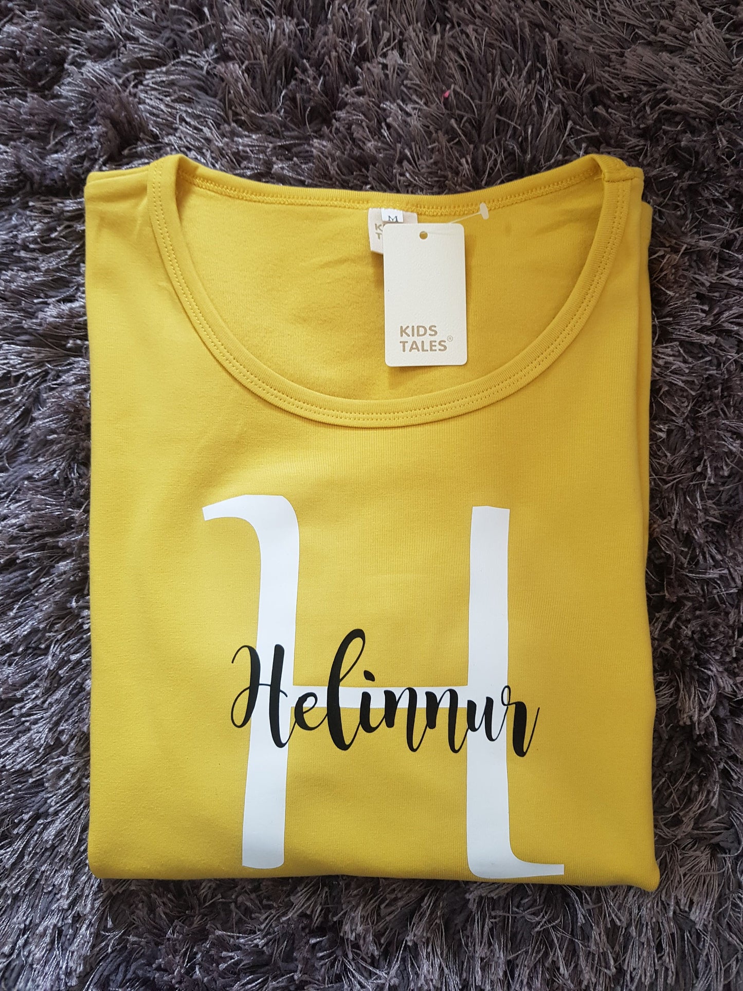 Personalised Childrens Loungewear Set With Name and Initial