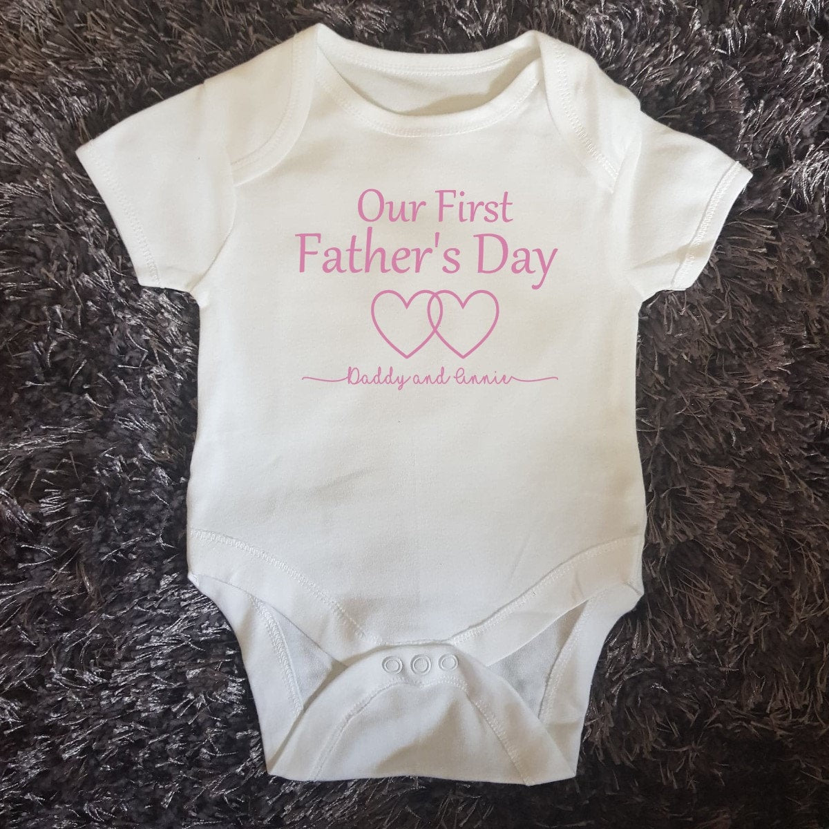 Father's Day Baby Vest