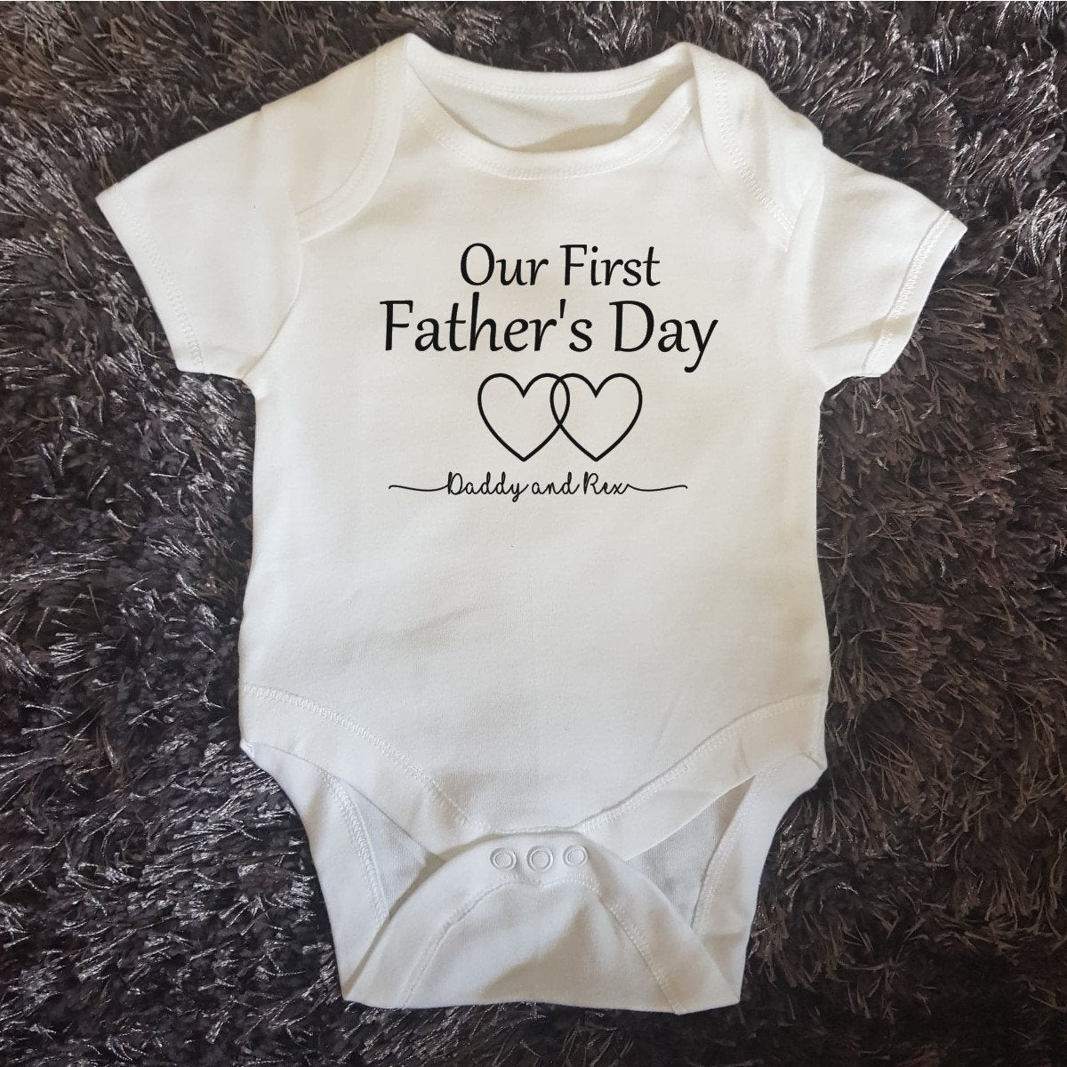 Father's Day Baby Vest