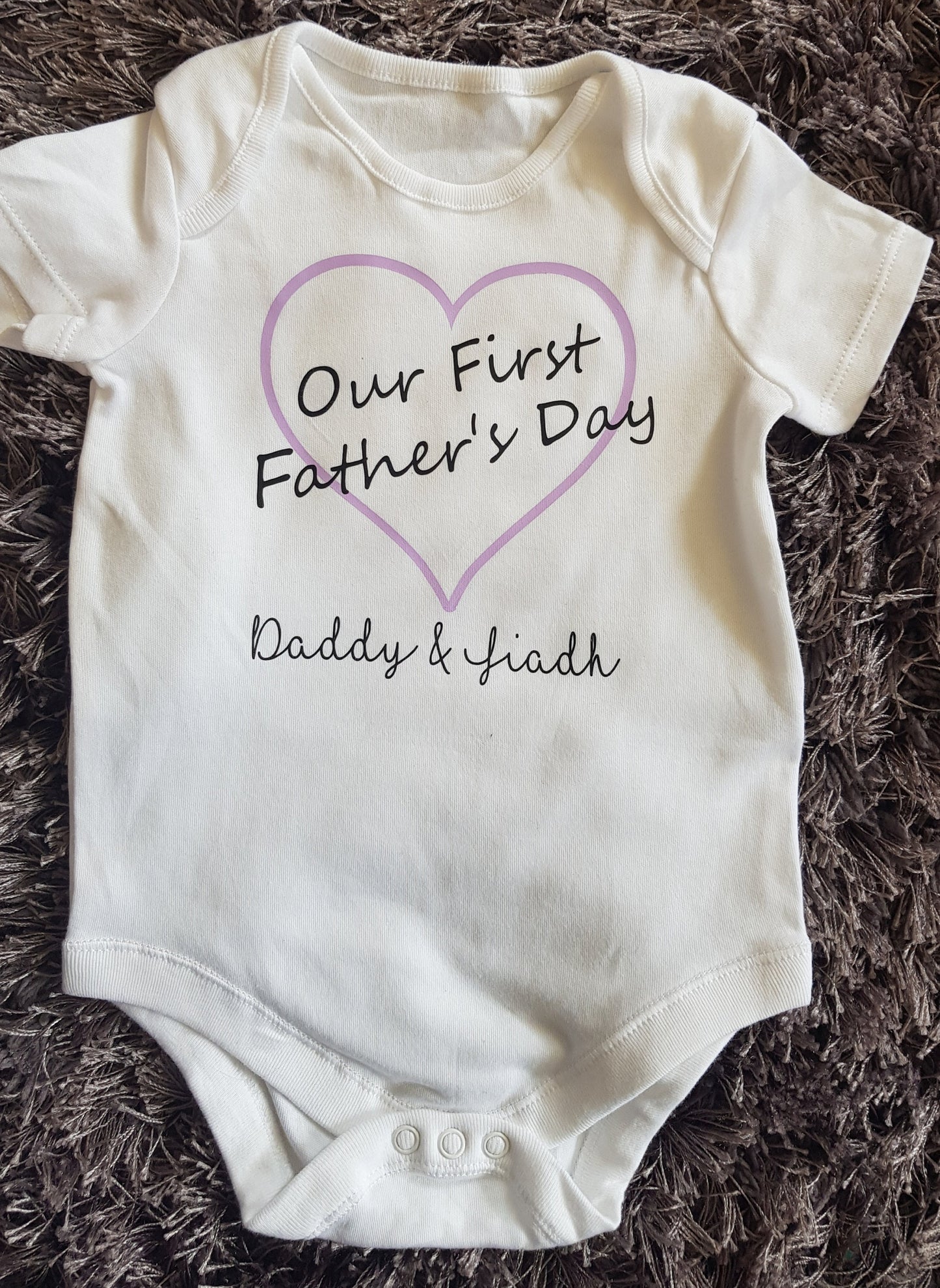 Father's Day Baby Vest