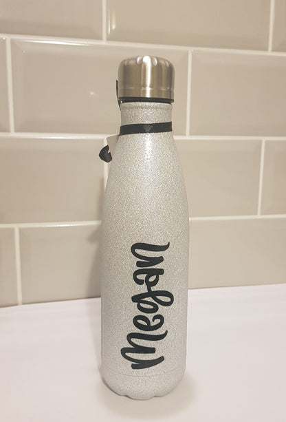 Personalised Water Bottle | Stocking Filler | Hot or Cold Drinks | 500ml  | Travel Gift | Name | Leak Proof | Custom | Ireland | Irish
