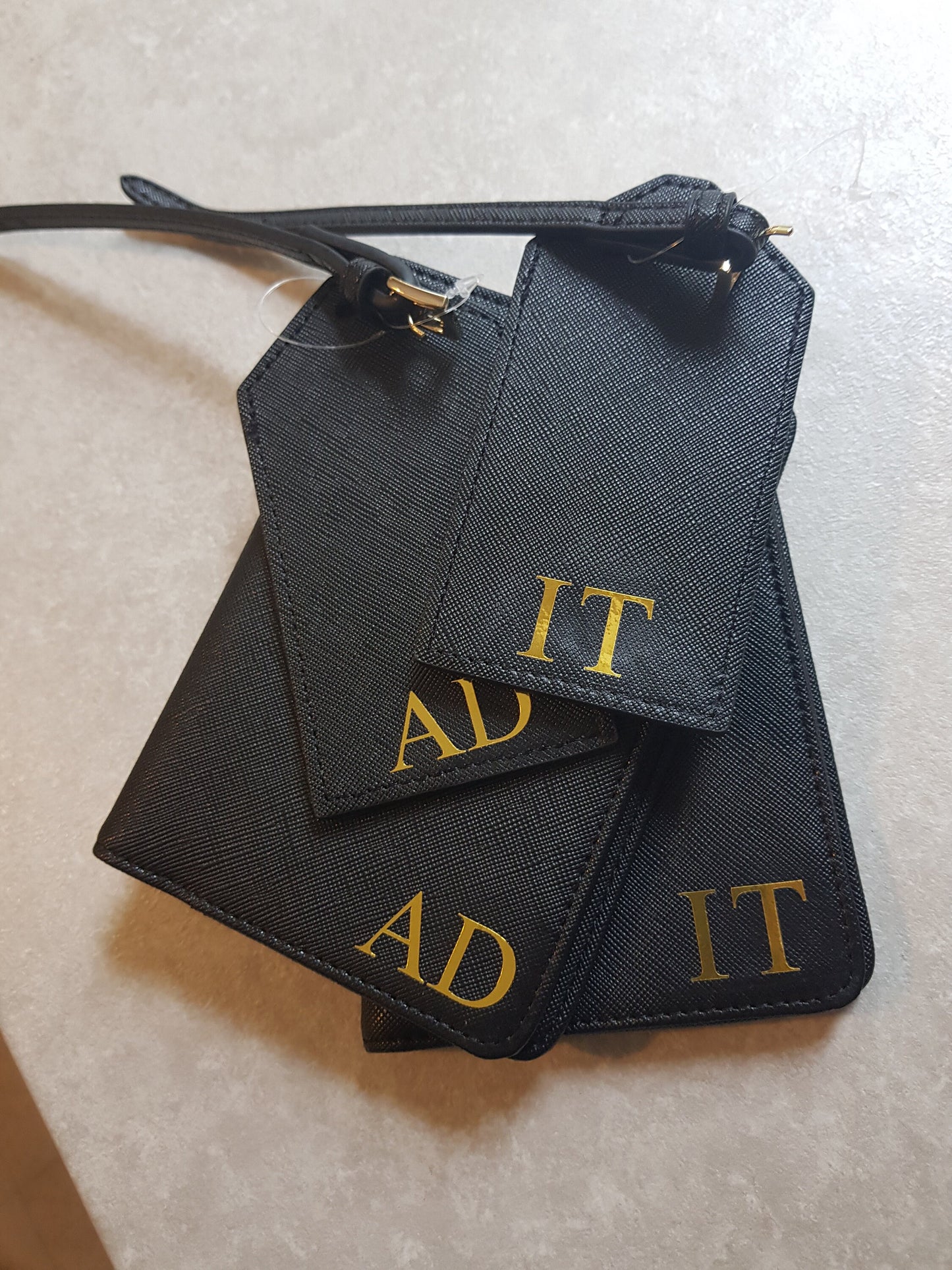 Personalised Initial Passport Cover And Luggage Tag Set | Passport Holder | Travel Gift | Holiday | Monogram | Custom | Ireland | Irish