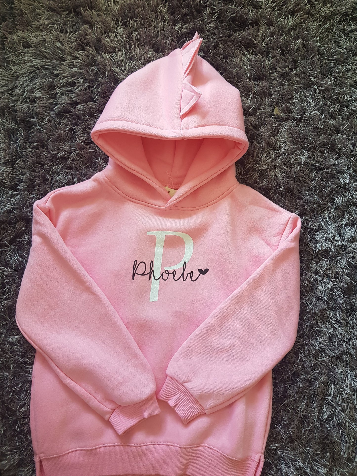 Personalised Yellow Childrens Bear Hoodie
