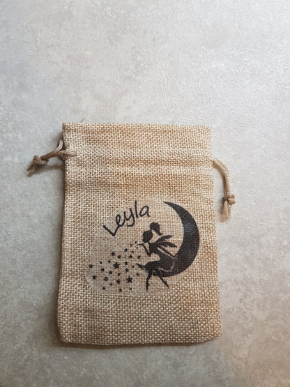 Personalised Tooth Fairy Set | Door Hanger | Lost Tooth And Coin Pouch | Letter from fairy | First Teeth | Tooth Bag | Ireland | Irish