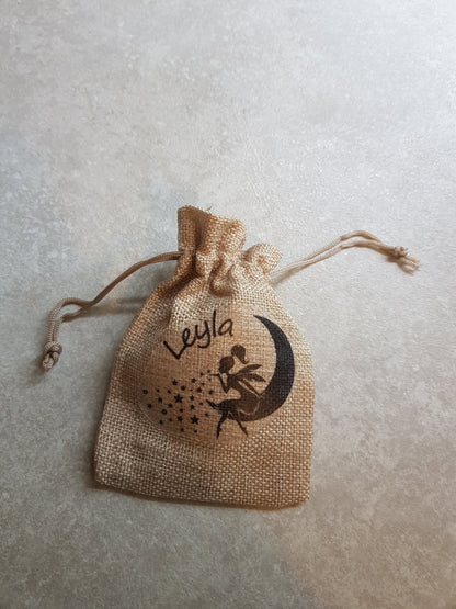 Personalised Tooth Fairy Set | Door Hanger | Lost Tooth And Coin Pouch | Letter from fairy | First Teeth | Tooth Bag | Ireland | Irish