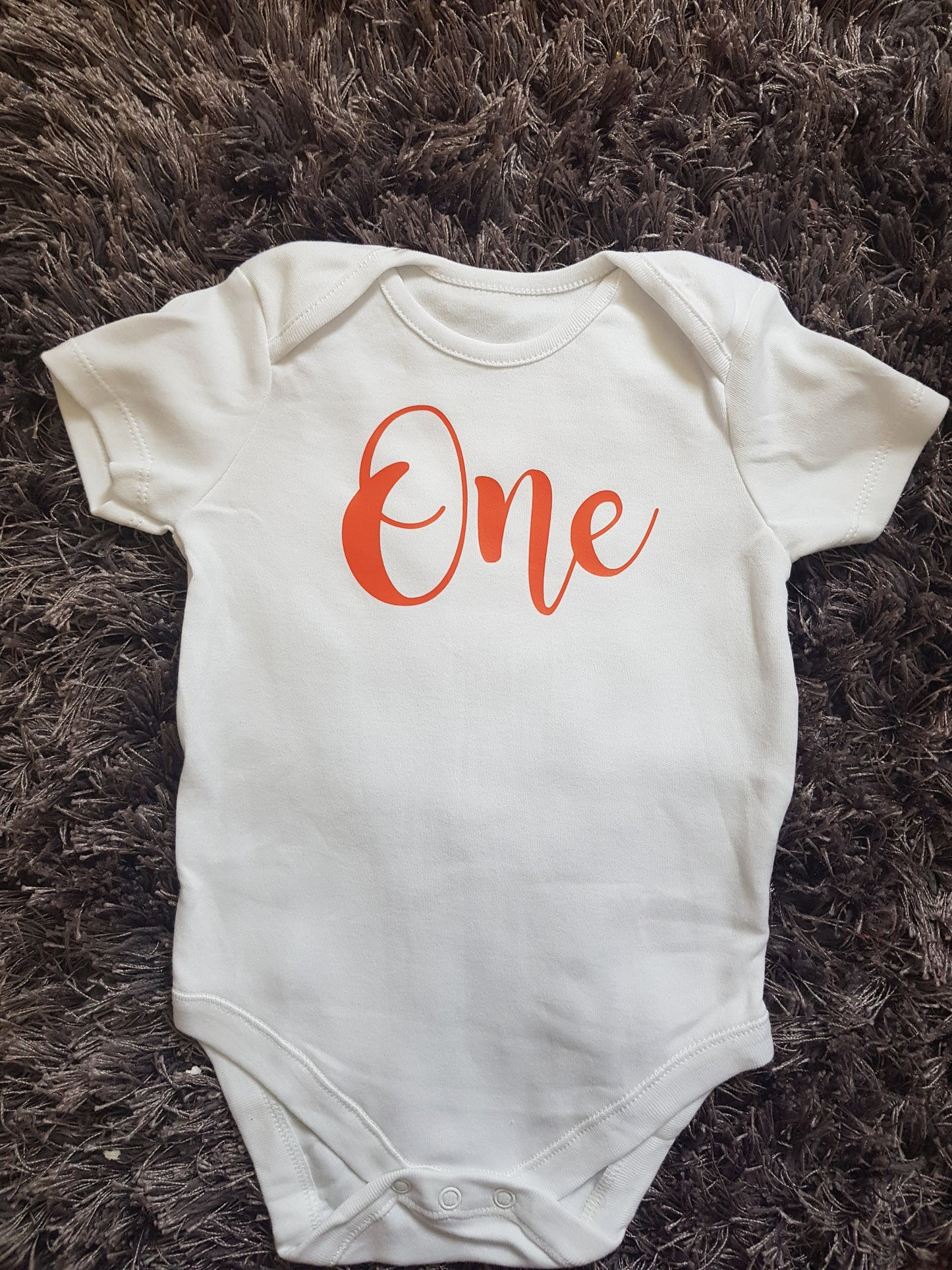 First Birthday 'One' Baby Vest