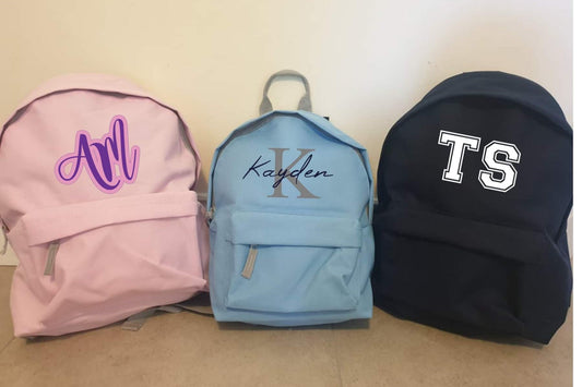 Personalised Back To School Set | Bag | Backpack | Nursery | Toddler | Preschool | Creche | Name | Water Bottle | Ireland Irish