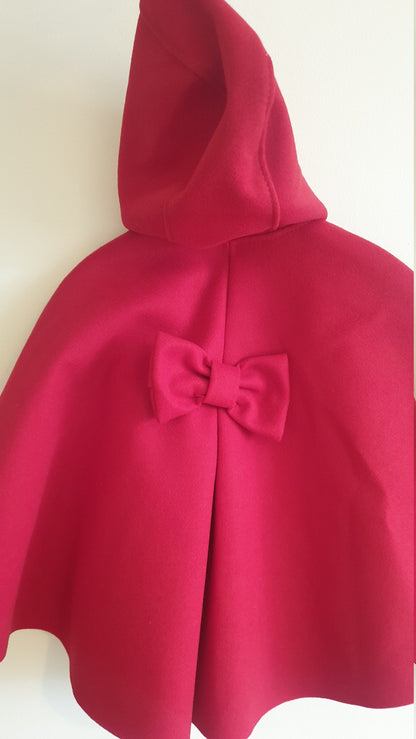 Girls Cape and Bag Set available in multiple colours