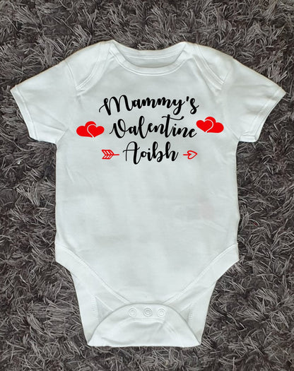Mummys Valentine Baby Vest